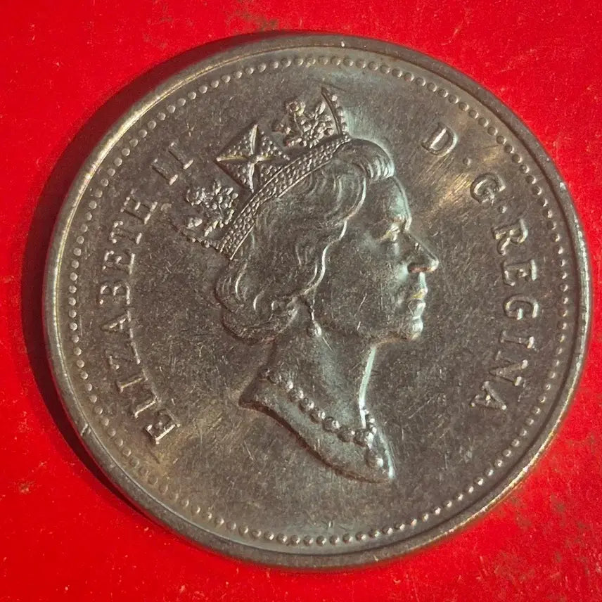 [BUNJANG] 1992 Canada 5 Cent Coin / 1992 캐나다 5센트 동전 M2683