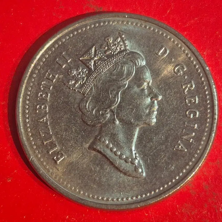 [BUNJANG] 1992 Canada 5 Cent Coin / 1992 캐나다 5센트 동전 M2683