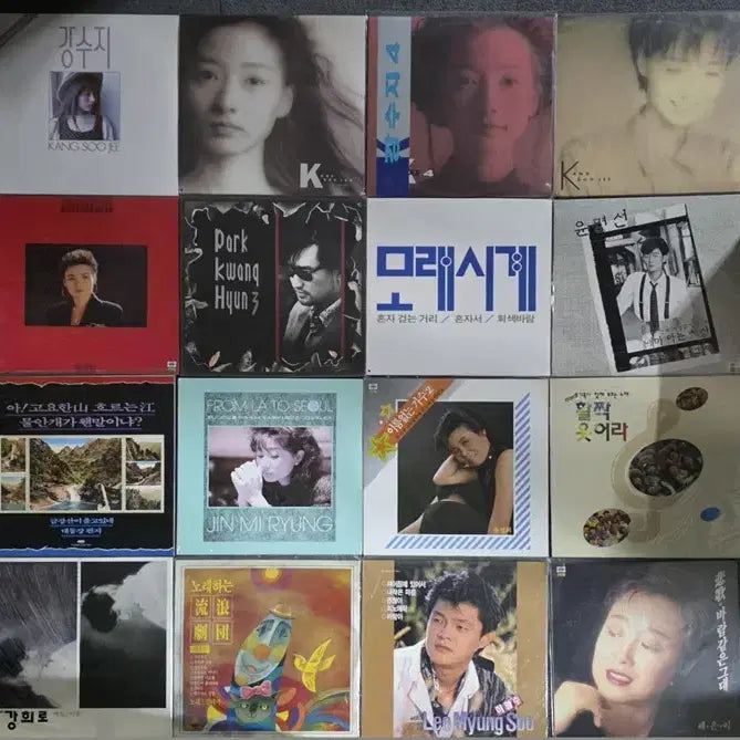[BUNJANG] 1980s-1990s Korean Pop Music LP Record Collection / &