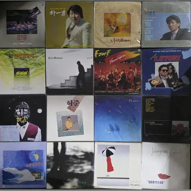 [BUNJANG] 1980s-1990s Korean Pop Music LP Record Collection / &