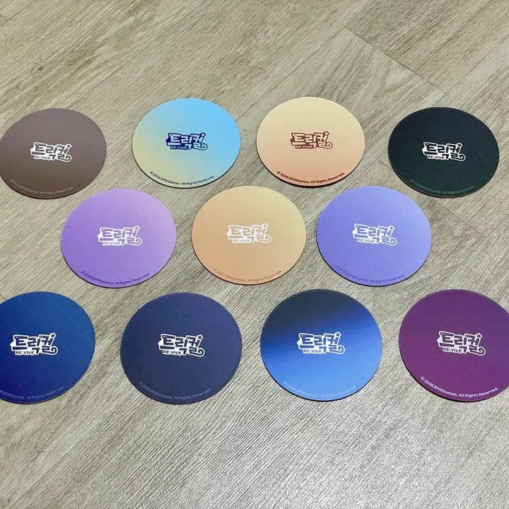 [BUNJANG] Trickster Trickreal Revive Collaboration Cafe Coaster Set (11 Types) / 트릭컬 리바이브 콜라보카페 코스터 11종