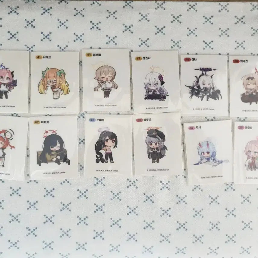[BUNJANG] Blue Archive Sticker Collection Vol. 3 / 블루아카이브 띠부씰 모음 3