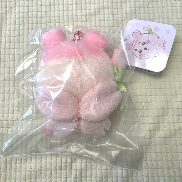 [BUNJANG] Chiikawa Sakura Cherry Blossom Fairy Mascot - Kani-chan / 치이카와 사쿠라 벛꽃요정 마스코트 헌책방 카니짱