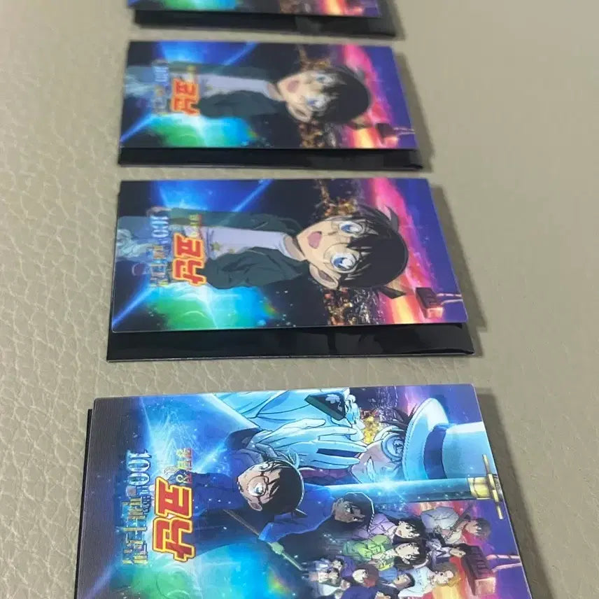 [BUNJANG] Detective Conan Fantagram Lenticular Special Card Bundle Set / 명탐정코난 팬타그램 코난 렌티큘러 특전 카드 일괄