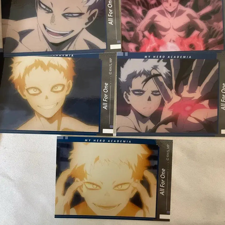 [BUNJANG] All For One Memory Cut Mini Sticker - My Hero Academia / 올포원 메모리컷 미니 스티커 나의 히어로 아카데미아
