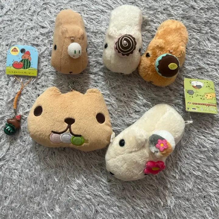 [BUNJANG] Capybara Plush Keychain / 카피바라 인형 키링