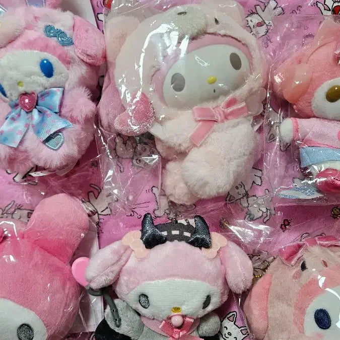 [BUNJANG] Sanrio My Melody 6-Piece Bundle Set / 산리오 마이멜로디 6개세트 일괄