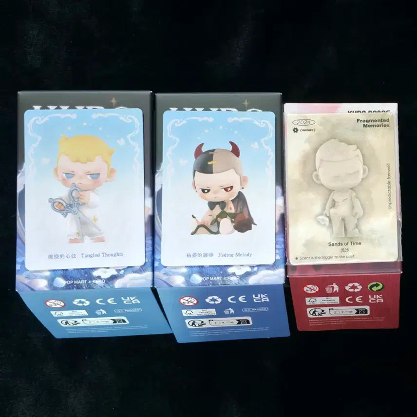 [BUNJANG] Pop Mart KUBO Figure 3 Types Bundle Set (Sealed) / [팝마트 정품/미개봉] 쿠보 피규어 3종 일괄 판매