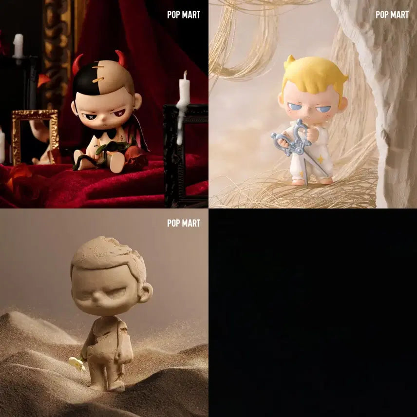 [BUNJANG] Pop Mart KUBO Figure 3 Types Bundle Set (Sealed) / [팝마트 정품/미개봉] 쿠보 피규어 3종 일괄 판매