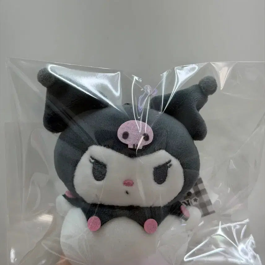[BUNJANG] Sanrio Kuromi Mochi Mascot Plush Doll / 산리오 모찌 마스코트 인형 - 쿠로미