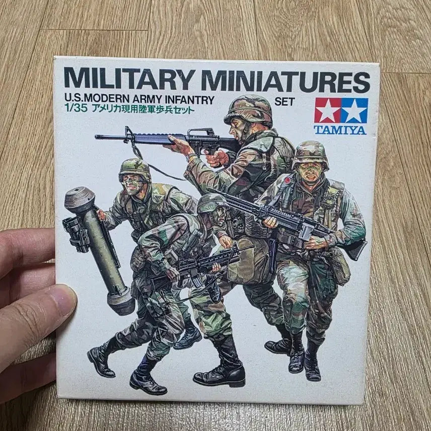 [BUNJANG] Tamiya 1/35 U.S. Army Modern Infantry Set (Vintage Old Edition) / 고전프라 타미야 1/35 밀리터리 미군 현대 보병 세트(구판)