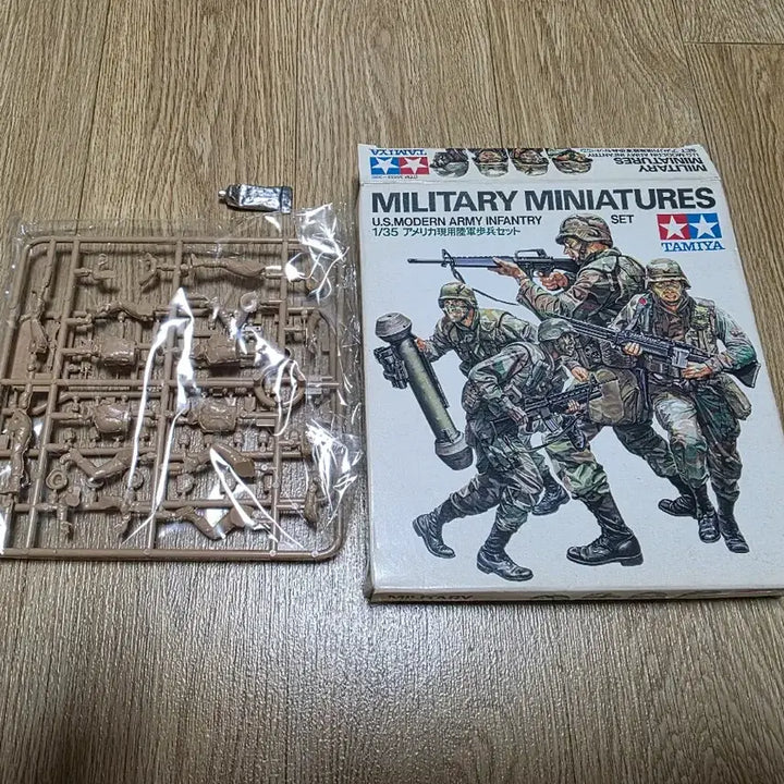 [BUNJANG] Tamiya 1/35 U.S. Army Modern Infantry Set (Vintage Old Edition) / 고전프라 타미야 1/35 밀리터리 미군 현대 보병 세트(구판)