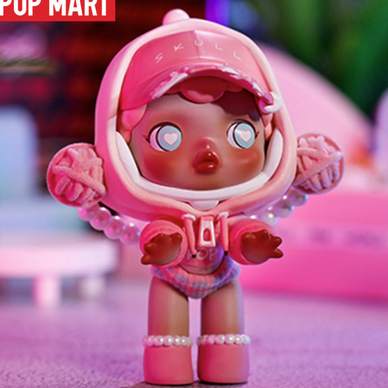 [BUNJANG] Pop Mart Skullpanda Hype Panda Series Skater Boy Pink Girl Figure / 팝마트 피규어 스컬판다 하이프 판다 시리즈 스케이터 보이 핑크걸