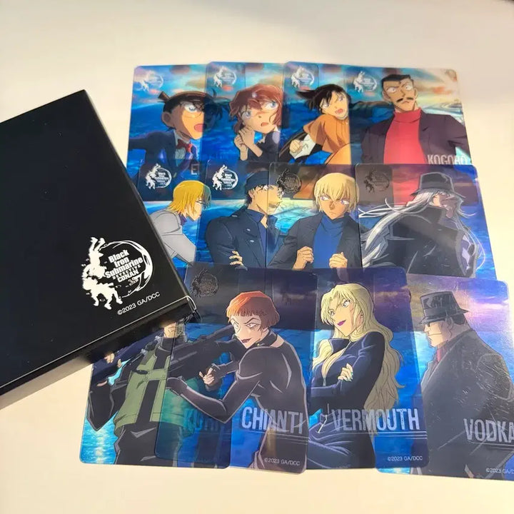 [SOLD OUT] 명탐정 코난 흑철의 어영 세븐일레븐 클리어카드 세트