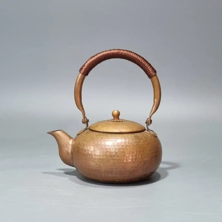 [BUNJANG] Vintage Korean Hand-Hammered Copper Tea Kettle / 빈티지 구리 주전자 찻주전자