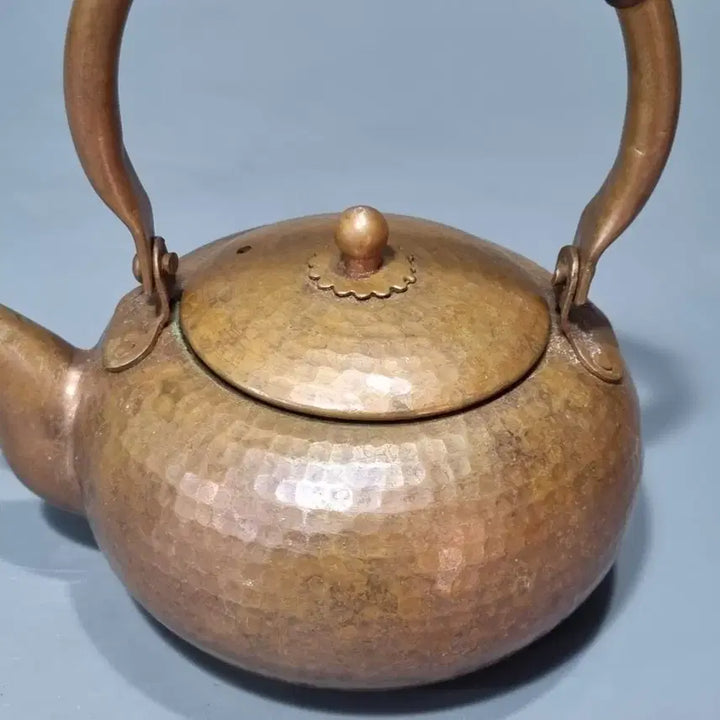 [BUNJANG] Vintage Korean Hand-Hammered Copper Tea Kettle / 빈티지 구리 주전자 찻주전자