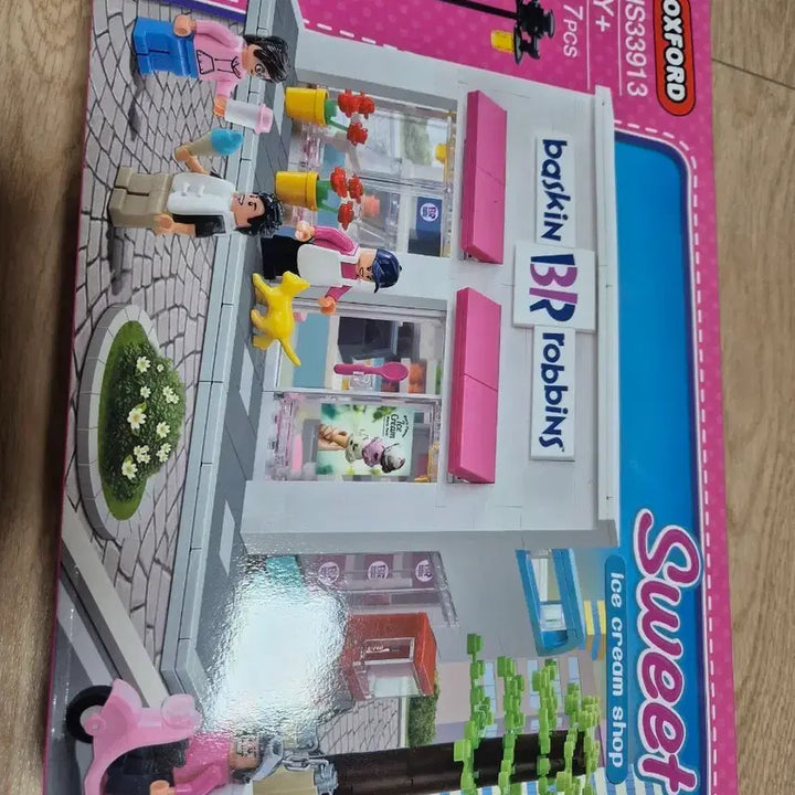[BUNJANG] Oxford Baskin Robbins Sweet Ice Cream Shop Block Set HS33913 / 새상품미개봉 레고 옥스포드 배스킨라빈스 블록 HS33913