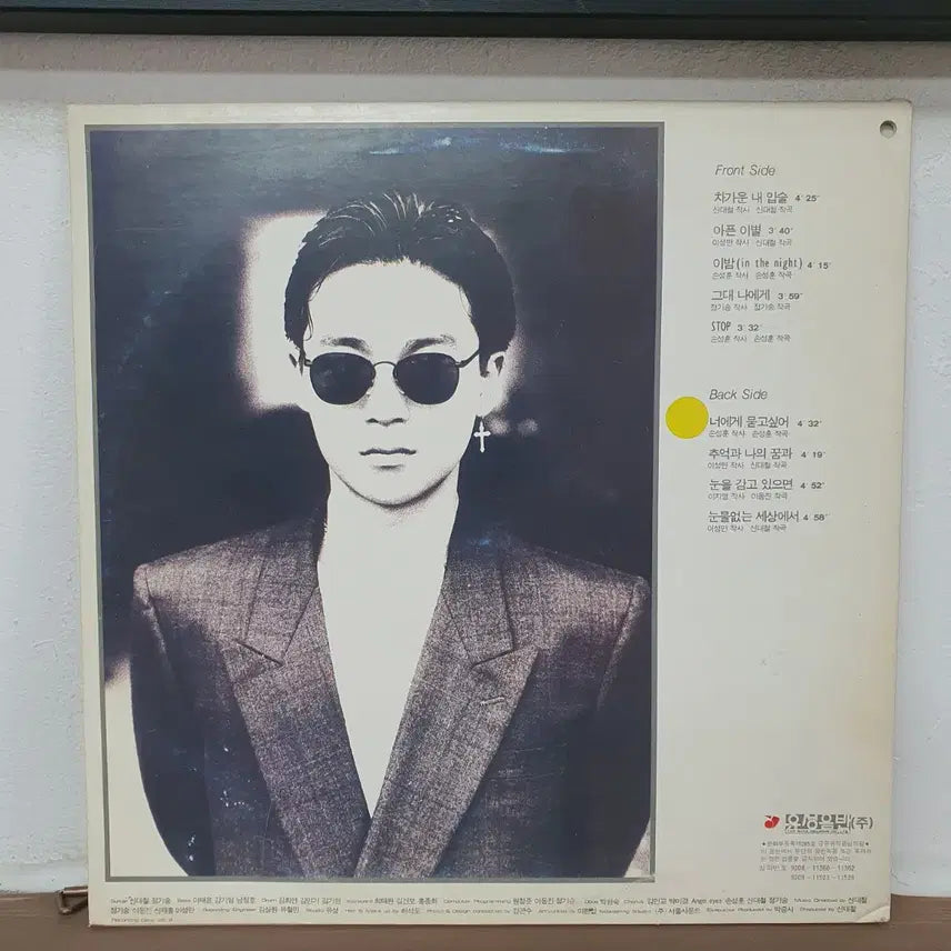 [BUNJANG] Son Sung Hun 1st Album 1992 Shin Dae Chul Composition LP / 손성훈 1집 LP 1992. 신대철작곡집