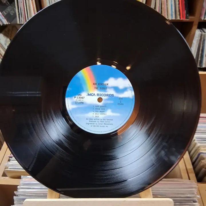 [BUNJANG] Nick Kershaw The Riddle LP / 민트급 닉 커쇼 The Riddle LP