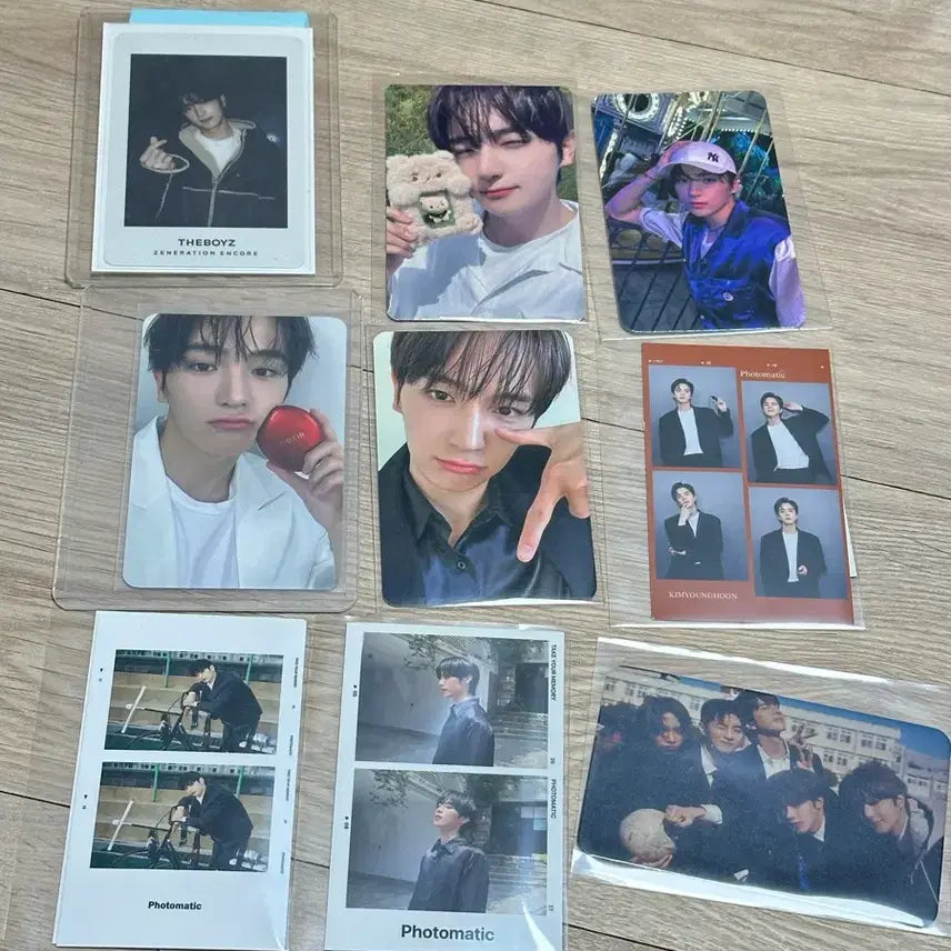 [BUNJANG] The Boyz Doll, Photocard Holder, Photocard Bundle Set / 더보이즈 인형, 포카 일괄로 싸게 양도합니다!