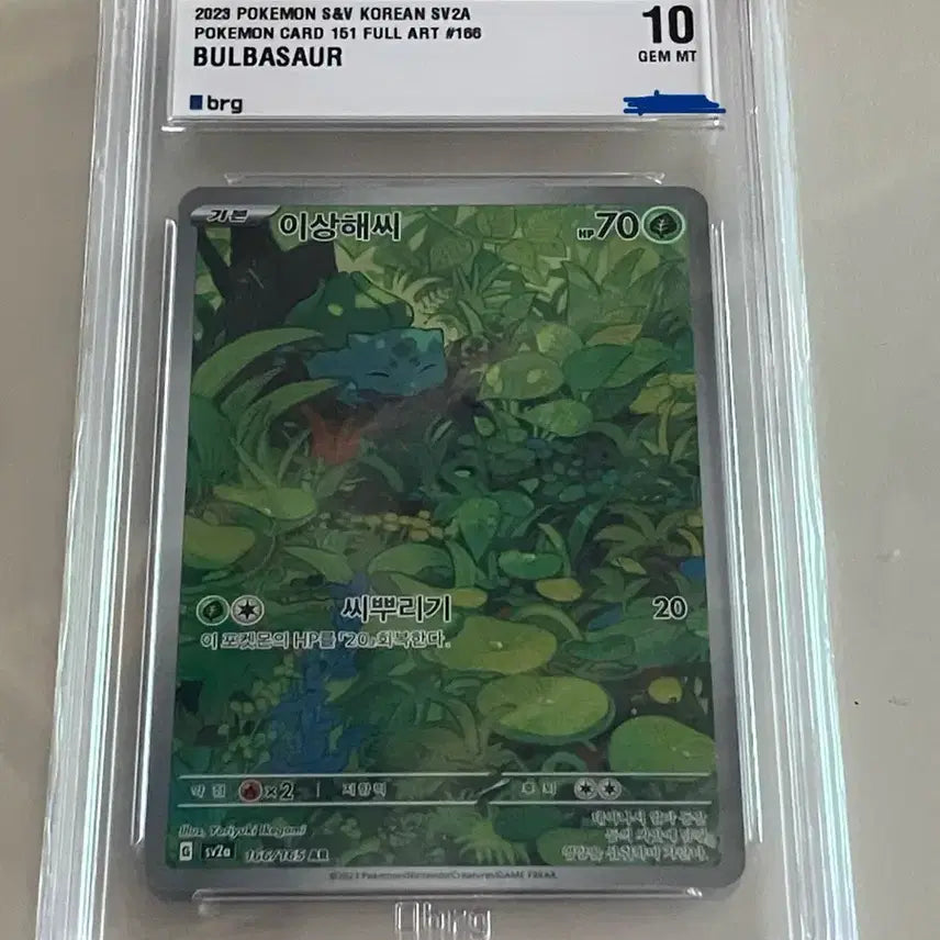 [BUNJANG] Pokemon 151 Bulbasaur AR / 이상해씨 ar brg10