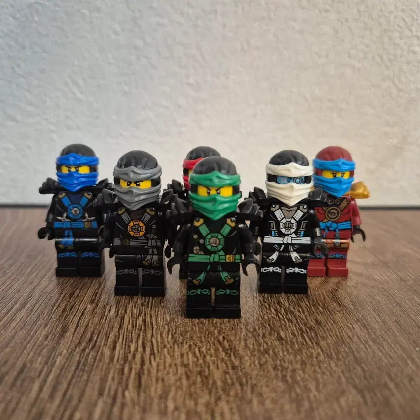 [BUNJANG] LEGO Ninjago Deepstone Ghost Season 5 Minifigure Set with Weapons / 레고 닌자고 딥스톤 고스트 시즌5 미니피규어 무기포함