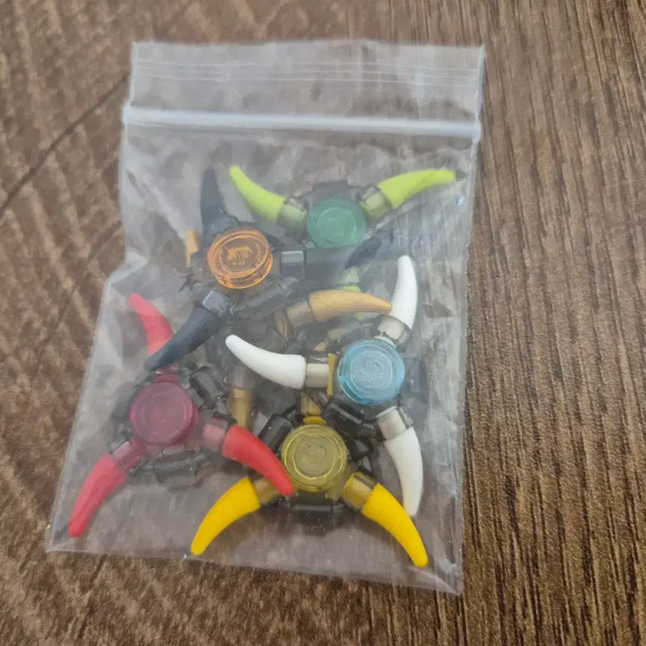 [BUNJANG] LEGO Ninjago Deepstone Ghost Season 5 Minifigure Set with Weapons / 레고 닌자고 딥스톤 고스트 시즌5 미니피규어 무기포함