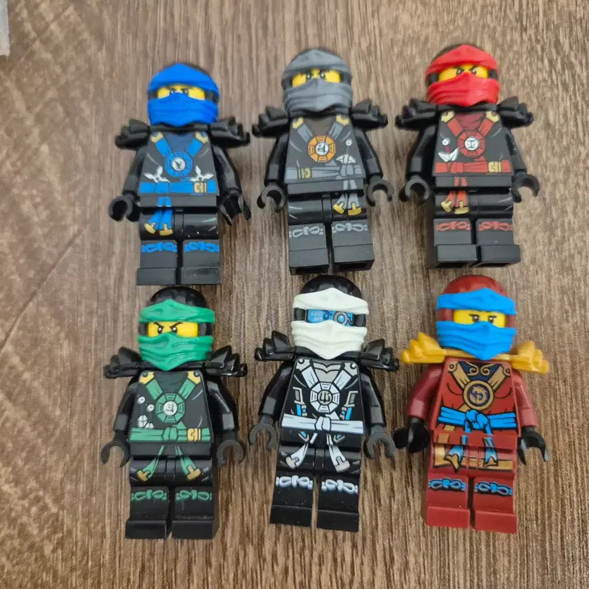 [BUNJANG] LEGO Ninjago Deepstone Ghost Season 5 Minifigure Set with Weapons / 레고 닌자고 딥스톤 고스트 시즌5 미니피규어 무기포함