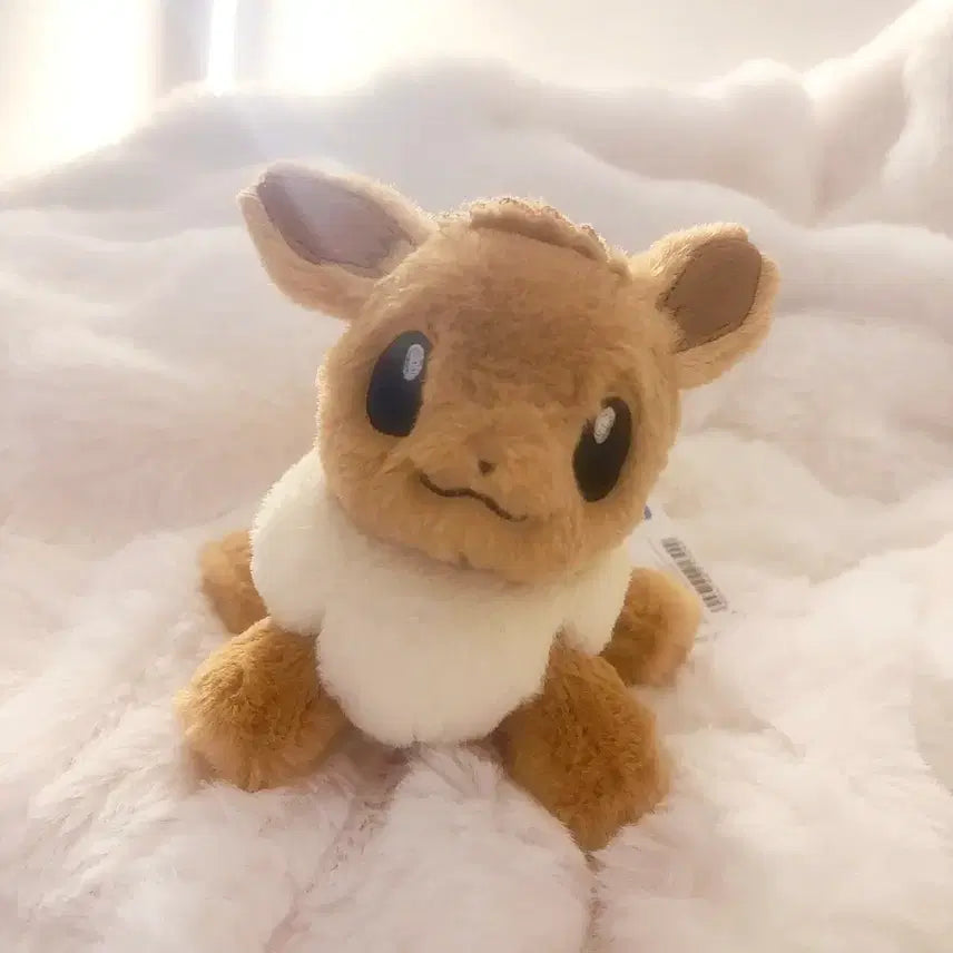 [BUNJANG] Pokemon Eevee Kutakuta Plush / 포켓몬 쿠타쿠타탓타 이브이 인형
