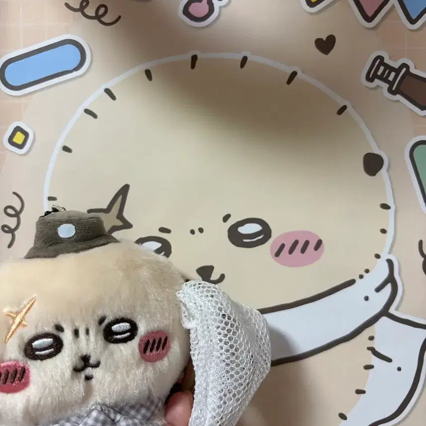 [BUNJANG] Chiikawa Chiikawa Pocket Picnic Rakko Mascot / 먼작귀 치이카와 치이카와포켓 피크닉 랏코 마스코트 판매 양도
