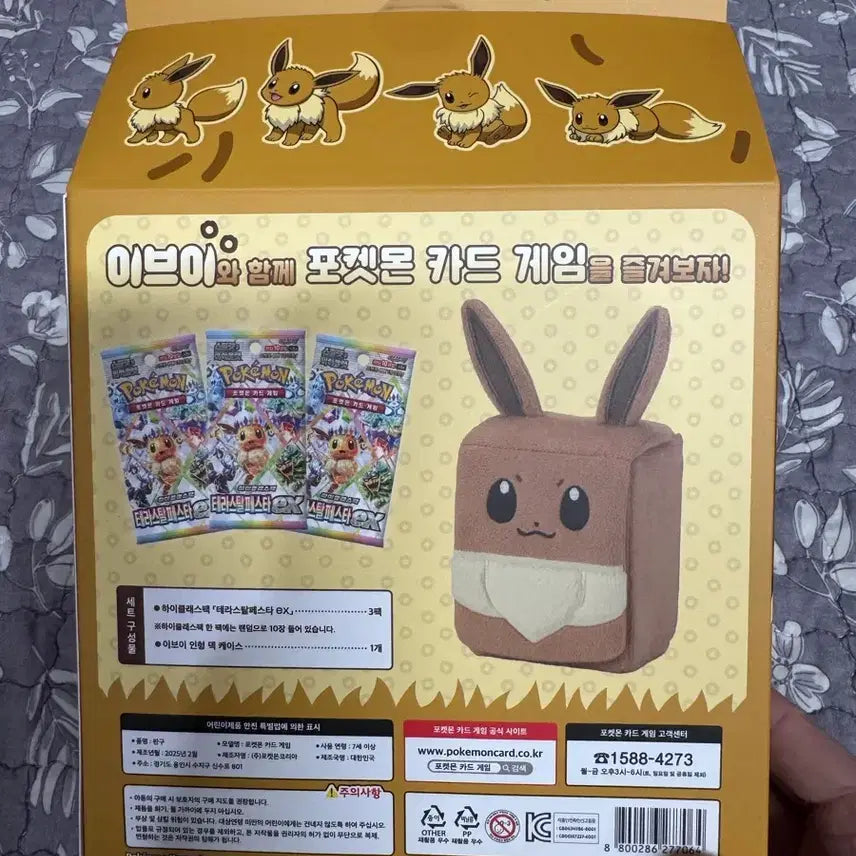 [BUNJANG] Sealed Eevee Deck Case Set / (미개봉)이브이덱게이스세트