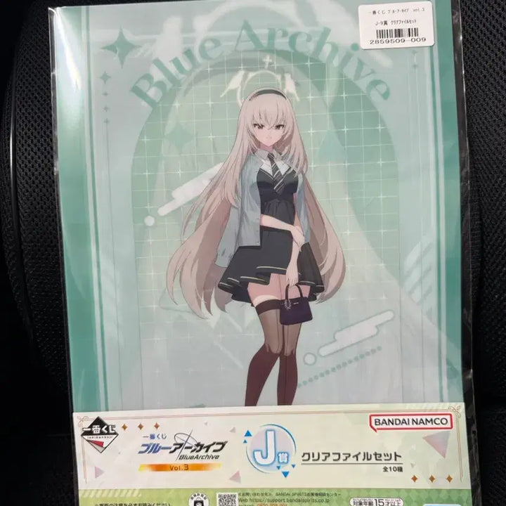 [BUNJANG] Blue Archive Kuji Sakurako Double-Sided Clear File / 블루아카이브 쿠지 J상 사쿠라코 양면 클리어파일