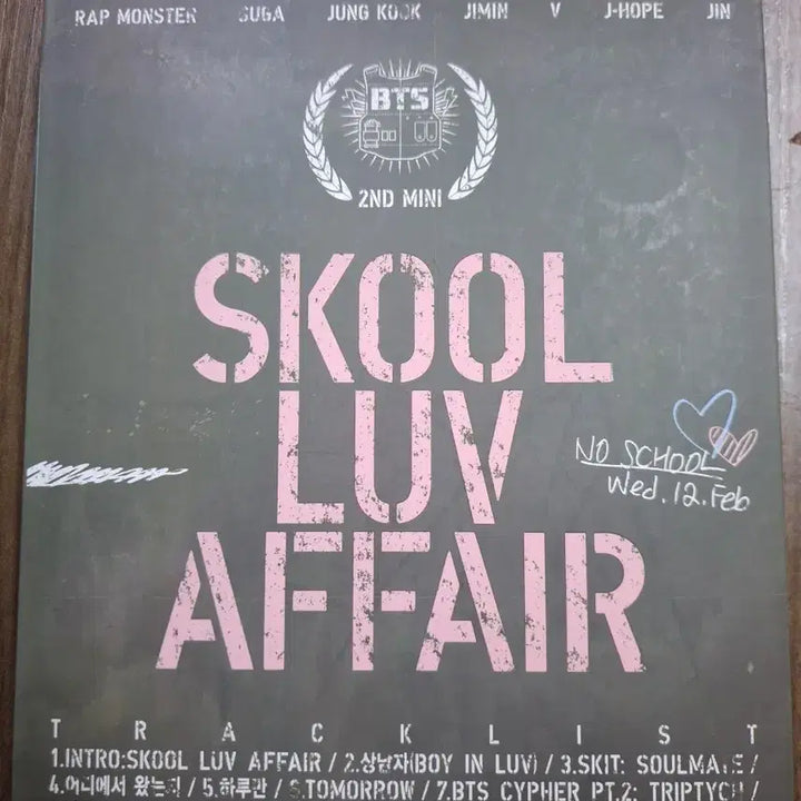 [BUNJANG] BTS (Bangtan Boys) Skool Luv Affair 2nd Mini Album / 방탄소년단 Skool Luv Affair 앨범 급처