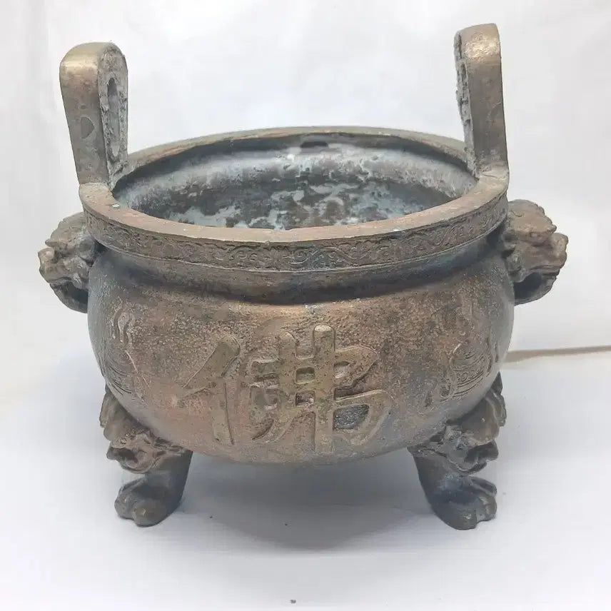 [BUNJANG] Amitabha Brass Censer / 아미타불 동향로 황동