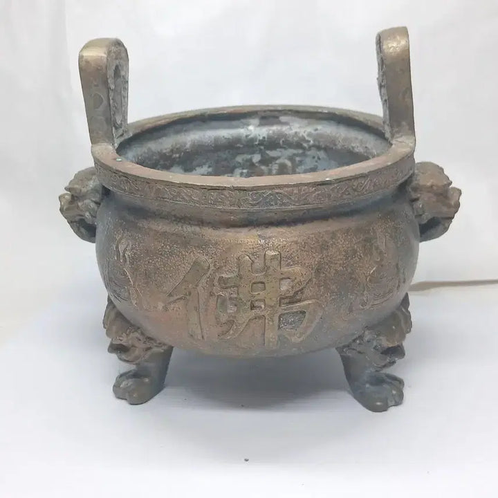 [BUNJANG] Amitabha Brass Censer / 아미타불 동향로 황동