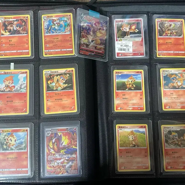 [BUNJANG] Pokemon Cards Chimchar, Monferno, Infernape Collection / 포켓몬 카드 불꽃숭이/파이숭이/초염몽 모음
