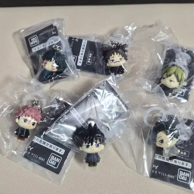 [BUNJANG] Jujutsu Kaisen Mezushi Gacha Set (Sealed) / (미개봉)주술회전 메지루시 6종 풀셋 가챠 일괄 원가 양도