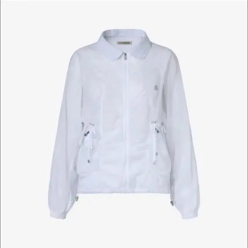 [BUNJANG] Koiseio Round Collar Ribbon Jacket White / 코이세이오 라운드 칼라 리본 자켓 화이트