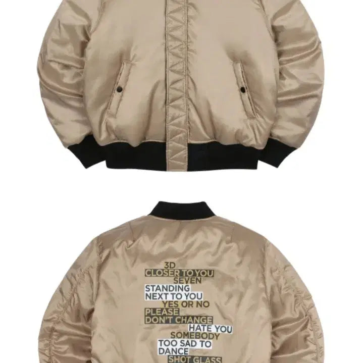 [BUNJANG] BTS Jungkook Oversized Bomber Jacket / BTS JK 정국 oversized bomber jacket