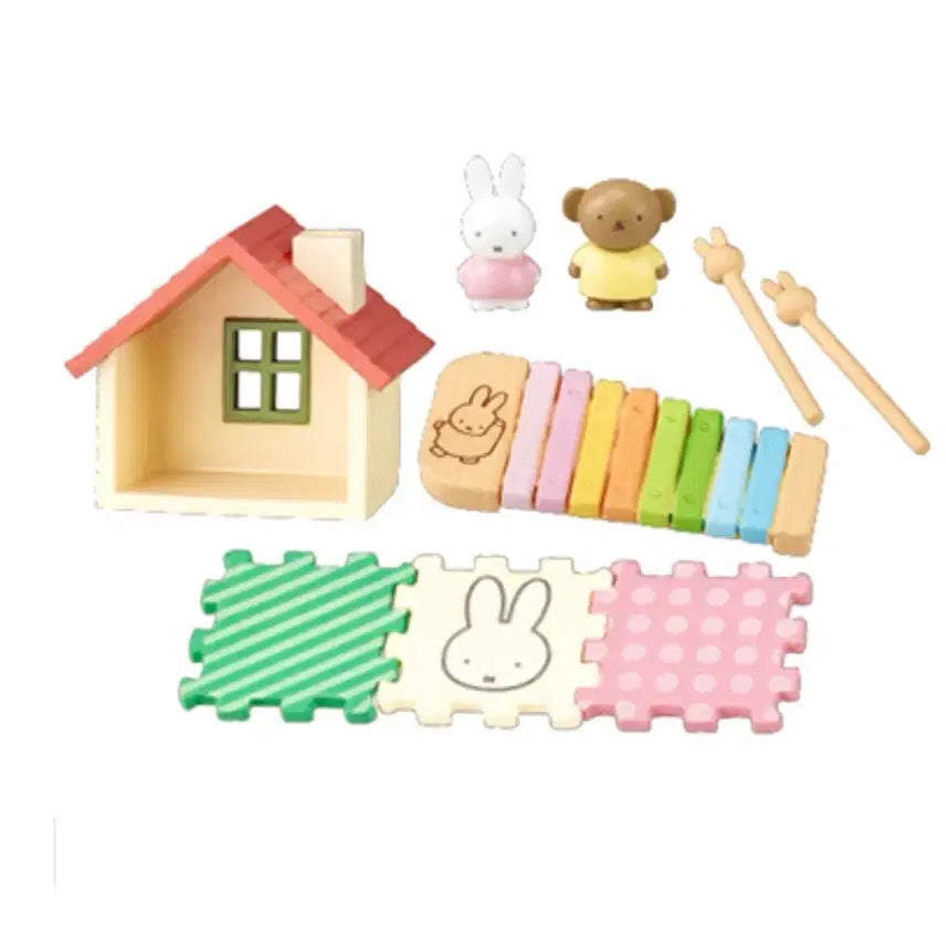 [BUNJANG] Re-Ment Miffy Baby Room Miniature Food Set / 리멘트 미피 베이비룸 인형집 등등 식완
