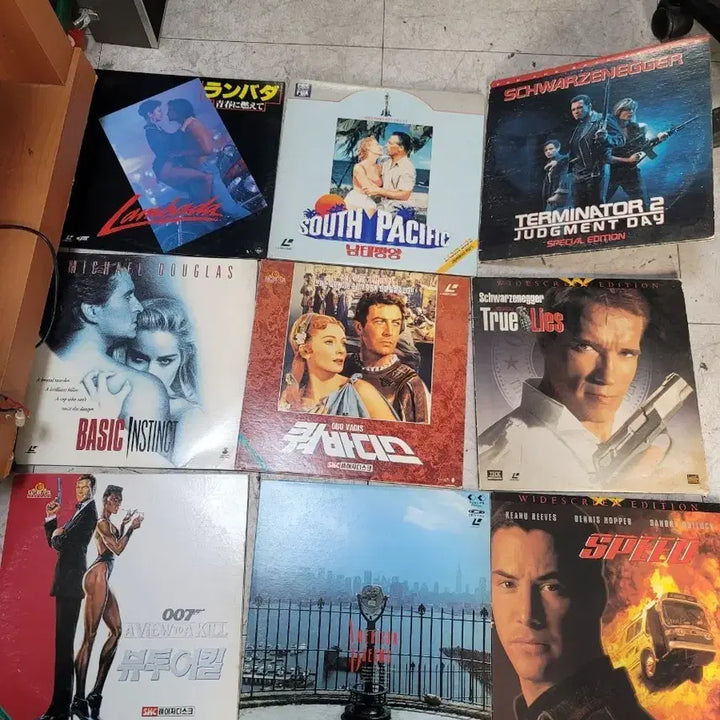 [BUNJANG] Movie LaserDisc Collection (45 Discs) / 영화 레이저디스크 45장 일괄20만원