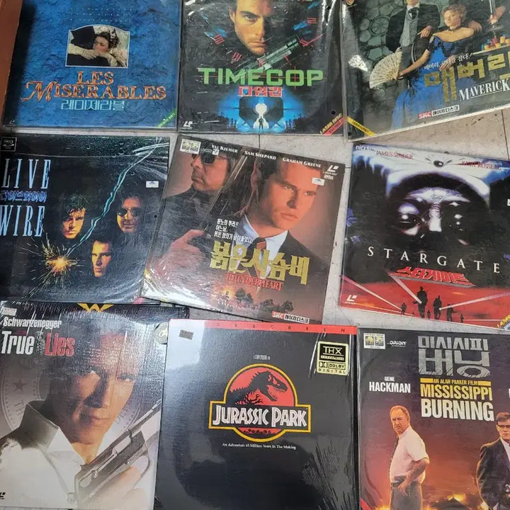 [BUNJANG] Movie LaserDisc Collection (45 Discs) / 영화 레이저디스크 45장 일괄20만원