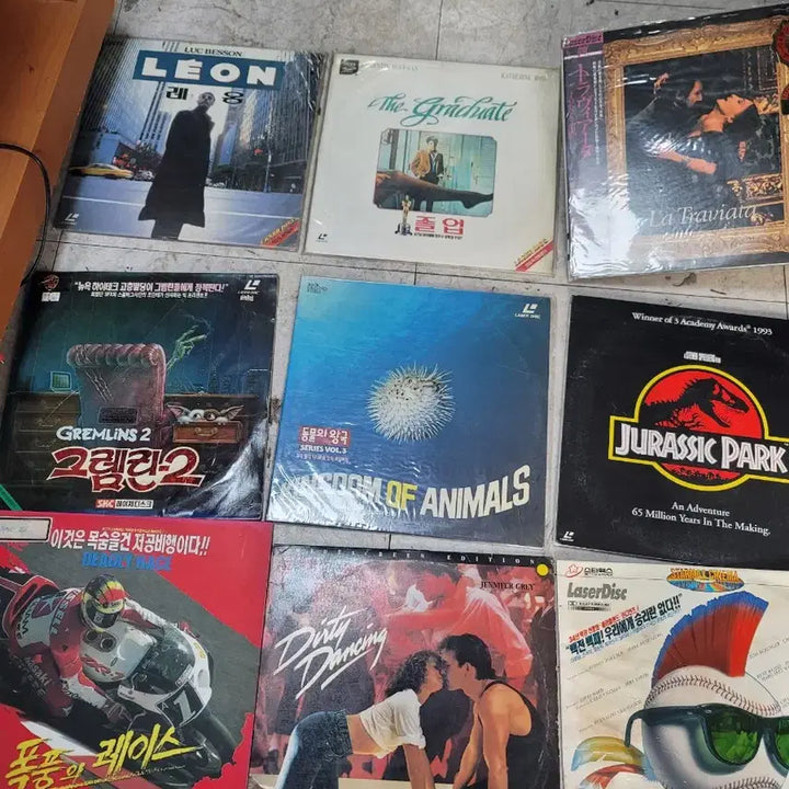 [BUNJANG] Movie LaserDisc Collection (45 Discs) / 영화 레이저디스크 45장 일괄20만원