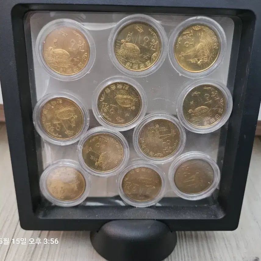 [BUNJANG] 1977 South Korean 5 Won Coin Collection (11 Coins) / 5원