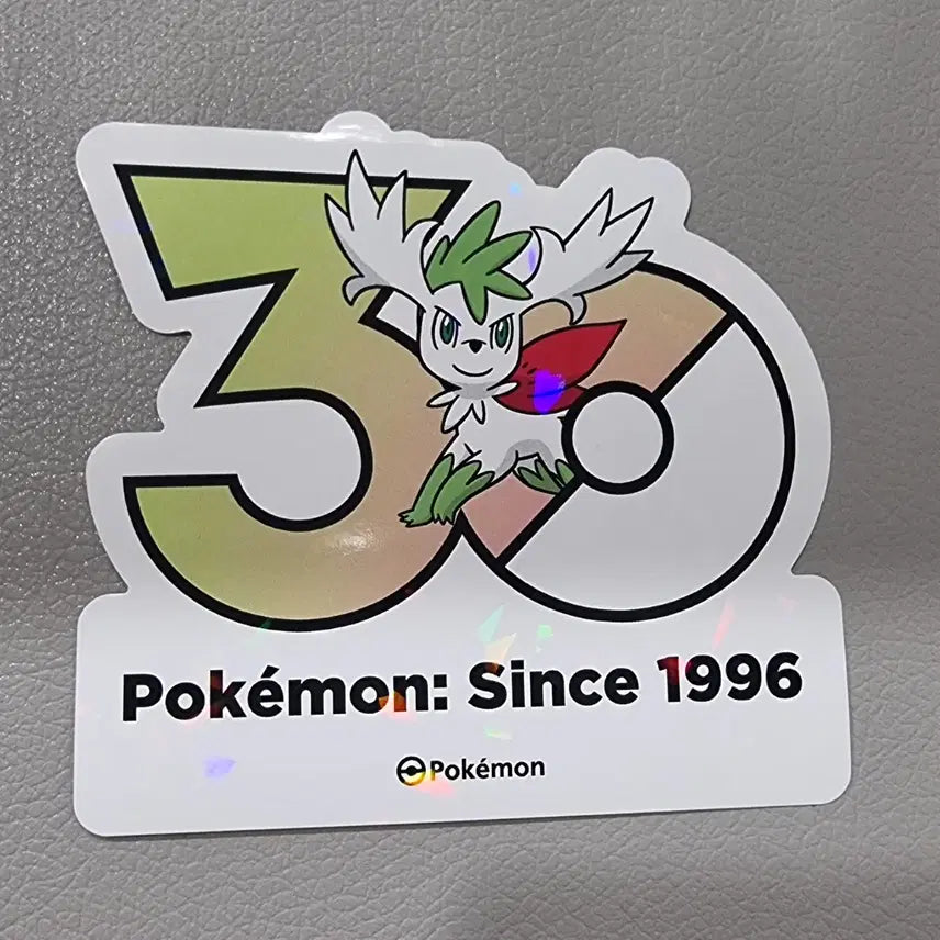 [BUNJANG] Pokemon 30th Anniversary Stickers Darkrai, Shaymin, Celebi / 포켓몬 30주년 스티커 다크라이 쉐이미