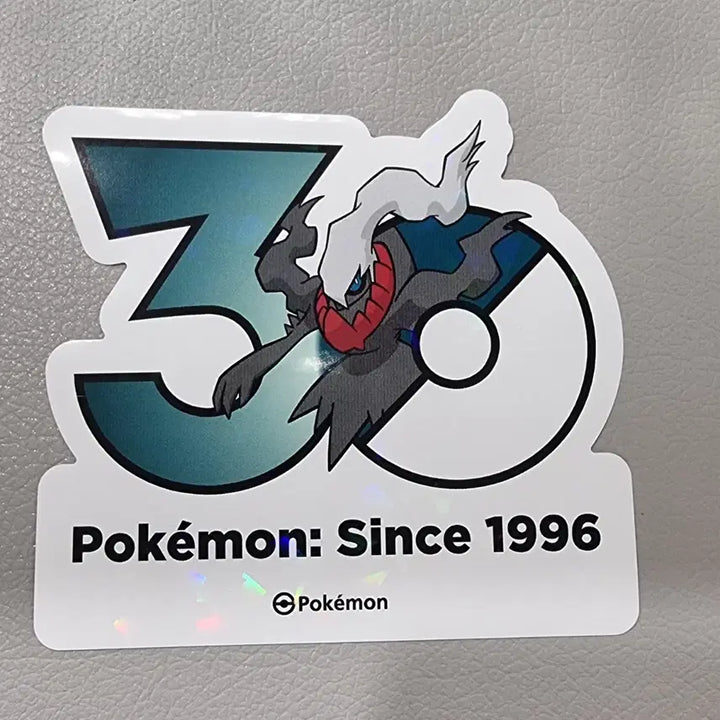 [BUNJANG] Pokemon 30th Anniversary Darkrai Sticker / 포켓몬 30주년 스티커 다크라이