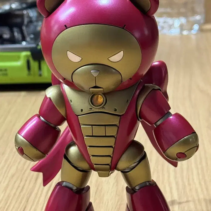 [BUNJANG] HG BF Bearguy Ironman Metallic Painted Custom Build / hgbf 베앗가이 아이언맨 메탈릭도색