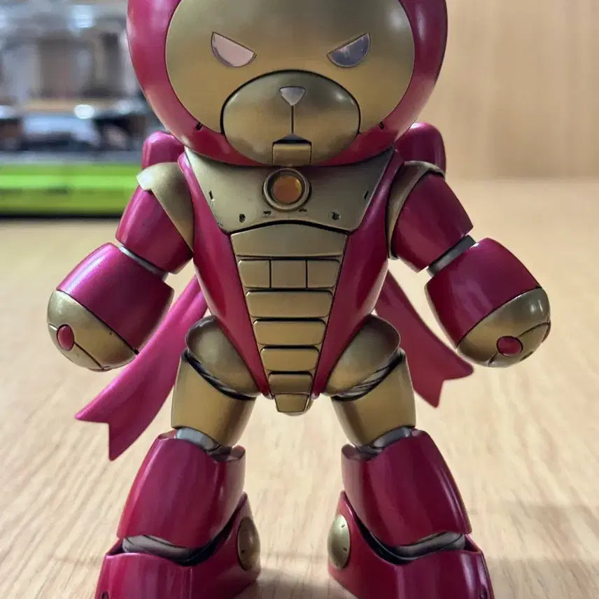 [BUNJANG] HG B.F. Bearguy Iron Man Metallic Painted Model Kit / hgbf 베앗가이 아이언맨 메탈릭도색