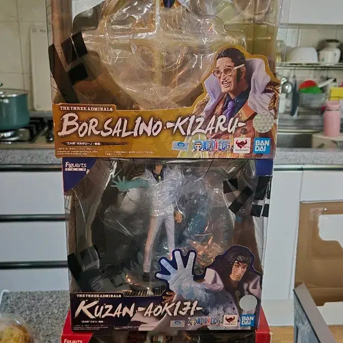 [BUNJANG] One Piece ArtsZERO Extra Battle Three Admirals Akainu/Kizaru/Aokiji Figure Set / 원피스 아츠제로 엑스트라 배틀 삼대장 아카이누/키자루/아오키지 피규어