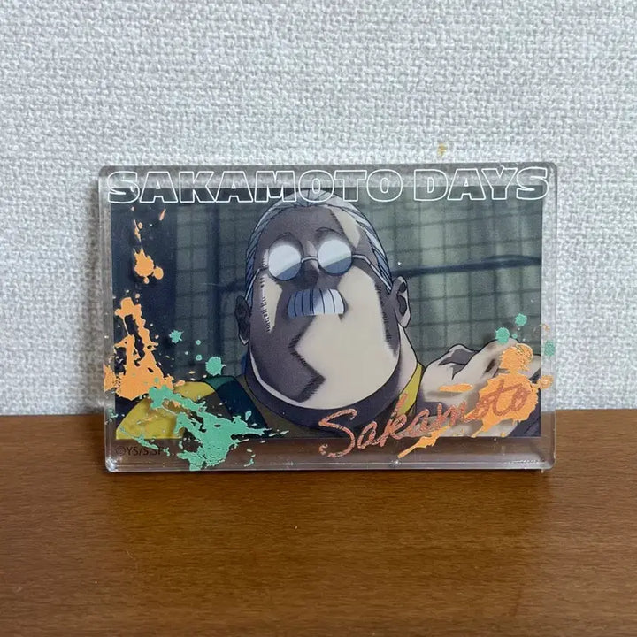 [BUNJANG] Sakamoto Days Sakamoto Taro "Fat Sakamoto" Acrylic Block New / 사카모토 데이즈 사카모토 타로 아크릴 블럭 새상품 뚱카모토